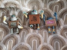 Rare MCDONALDS Box Troll Toys USED X4