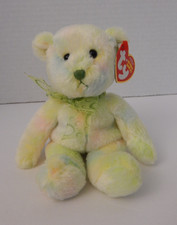 Ty * Beanie Babies ~ 'Flora' The Pastel Bear * 2007 * w/Hang Tag