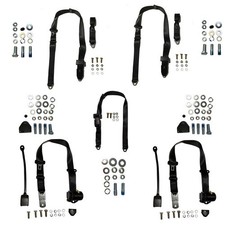 Complete Seat Belt Kit For Holden Torana LH SL/R 5000 1974-77 Sedan - ADR Approv