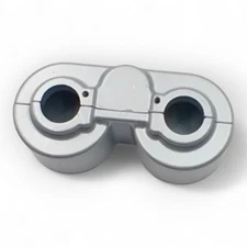 YOKEMK4-KA Double Knob Tractor Air Brake Lock (Keyed Alike) 1 Pack Anodized