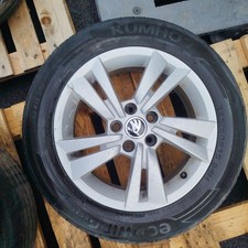 2018-2021 SKODA FABIA MK3 Alloy Wheel & Tyre Single 185/60R15 6V0601025M