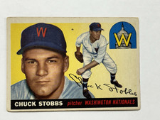 1955 Topps - Chuck Stobbs #41 GOOD