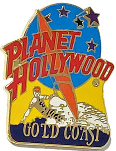 Planet Hollywood Restaurant Gold Coast (Surfing) Lapel Pin