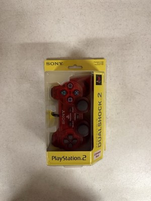 PS2 Dual Shock 2 Controller Crimson Red SONY Playstation 2 DualShock 2 New
