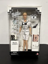 Vintage See's Candies Barbie Doll 's First Job Salesperson 1999 New Mattel!