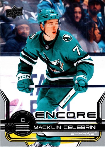 Carte De Hockey Macklin Celebrini - Upper Deck SPx 2024-25 - Rookies #160 - Sharks