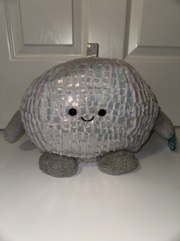 Bum Bumz GroovyBumz Shimmer Disco Ball Demi 12” Plush NWT!!