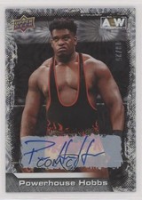 2022 Upper Deck AEW All Elite Wrestling Pyro 8/25 Powerhouse Hobbs #6 Auto 0x1