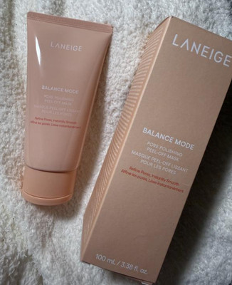 NIB 100% Authentic LANEIGE Balance Mode Pore Polishing Peel-Off Face Mask,3.38oz