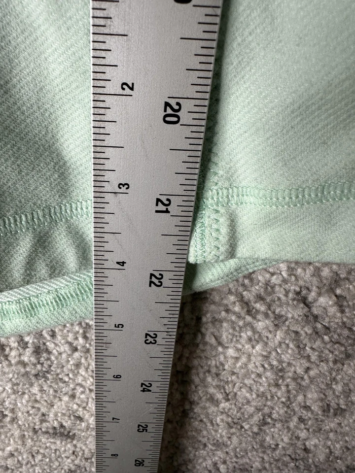 Chaqueta Lululemon Define para mujer 2 verde menta cremallera completa agujeros para los pulgares yoga atlético Foto 3 de 4