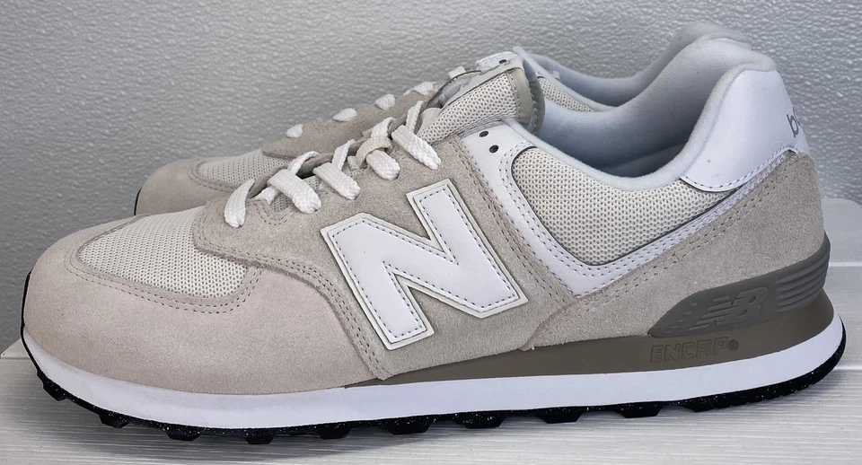 Zapatillas informales New Balance Classic 574 Core para hombre talla 11 Nimbus nube gamuza Foto 3 de 4