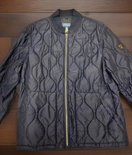 Ralph Lauren - Dark Blue Quilted Bomber Jacket Men's LARGE