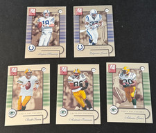 2001 Donruss Elite Football Near Complete Base Set 85/100 No RC's