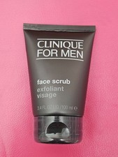 Clinique for Men Face Scrub exfoliant visage 100ml/3.4 oz Full Sz  new Sealed