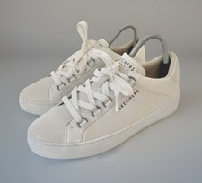 Skechers Street Rise Fit Los Angeles White Leather Lace Up Unisex - UK Size 5