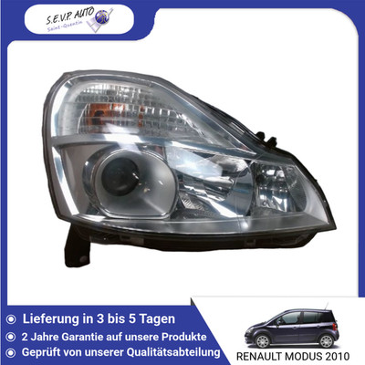   RECHTER SCHEINWERFER   RENAULT MODUS LONGUE 2008- 7701069722  