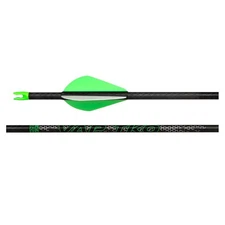 VICTORY ARCHERY VAP TKO Gamer 500 Fletched Low Torque Shaft (VAPTKAG-500FB-6)