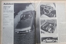 Original 1969 Autocar extracted mag road test: LANCIA FULVIA 1.6 HF, 1584cc