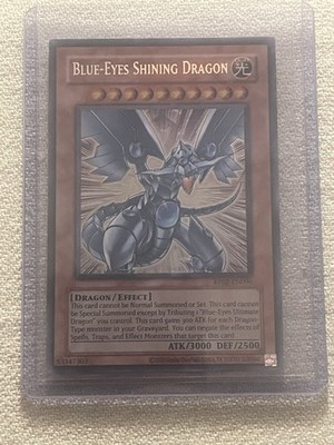 Konami Yu-Gi-Oh! Blue-Eyes Shining Dragon RP02-EN096 Secret Rare Holo UNL EN