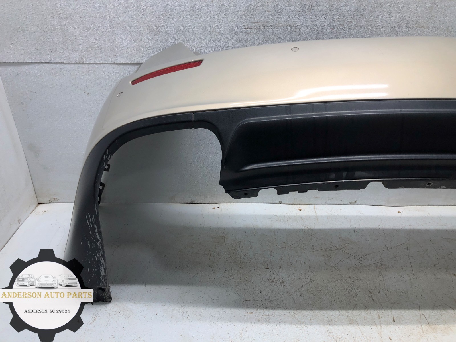 2014-2020 MASERATI GHIBLI REAR BUMPER COVER ASSEMBLY W/ PDC SENSORS OEM #NOTE