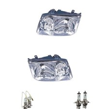 Halogen Scheinwerfer Set H4/H3 für VW Bora Variant inklusive Lampen