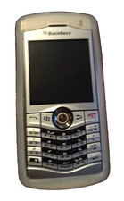 BlackBerry Pearl 8130 - Silver and Gray Qualcomm 3G CDMA Trackball - NO BATTERY
