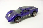 1960s MATTEL HOT WHEELS REDLINE FORD J CAR METALLIC PURPLE NO. 1 US DIECAST