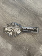 2003 - 2007 Ford F250 Super Duty Harley Davidson Tailgatefender Emblem 943156a 2003 - 2007 Ford F250 Super Duty Harley Davidson Tailgatefender Emblem 943156a