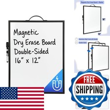 Mr. Pen Small Magnetic White Board 16x12