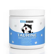Kittysupps Taurine Powder for Cats, Kitty Supps Taurine Supplement, Grade Ami...
