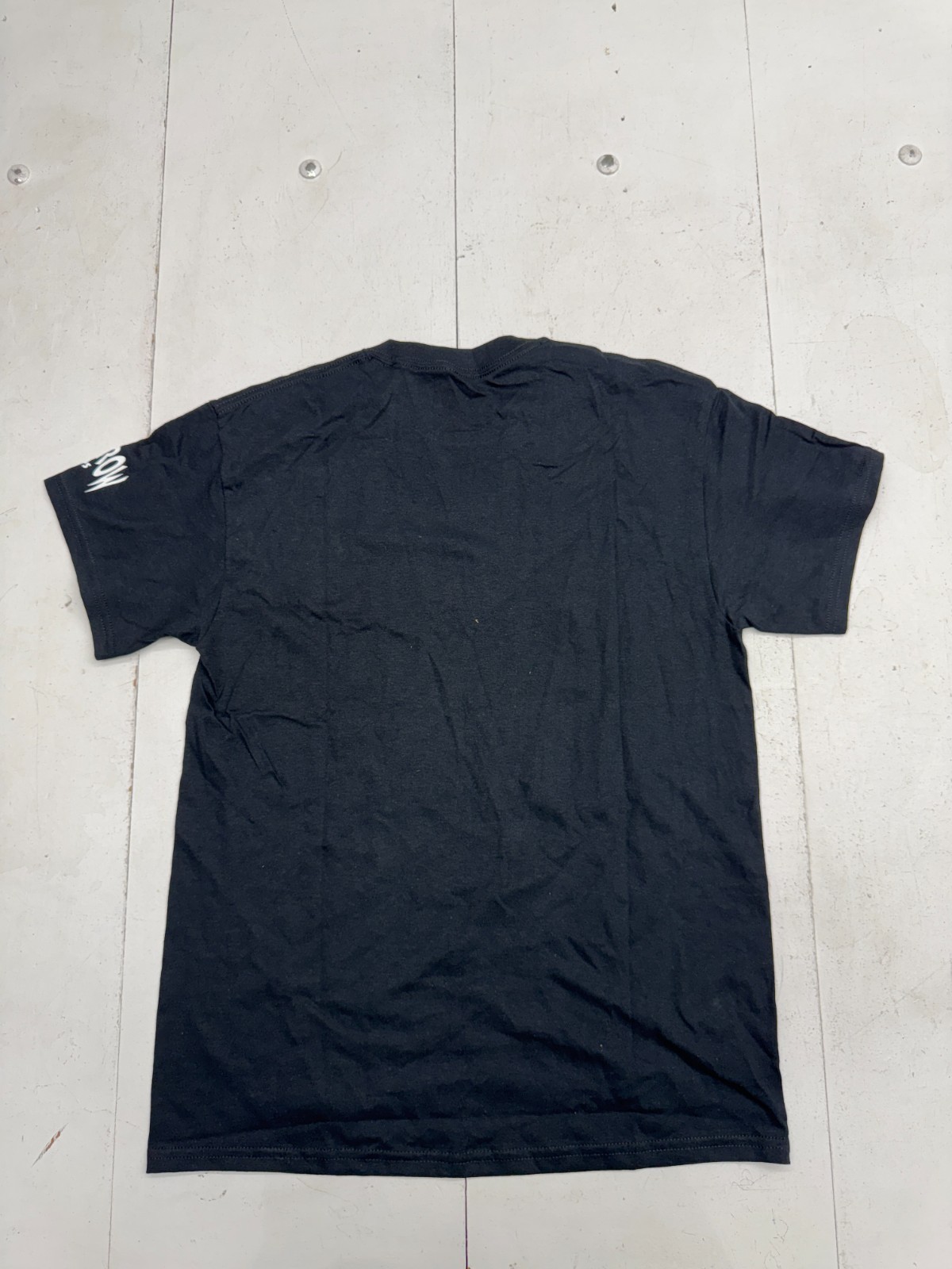 FILA T shirt manica corta Death Row Records nera stampa grafica uomo taglia media