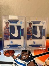 2021-22 Panini National Treasures RPA Quentin Grimes 1/3 3/3 RC Logo Patch Lot 2