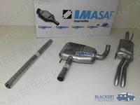 Imasaf Auspuff Set Ab Kat für VW Passat + Variant (35I) 1.9 Tdi 81 KW 1995-1997