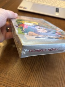 Atari 7800 - Donkey Kong - Sealed NIB !!! Bottom Is Slightly Dented.