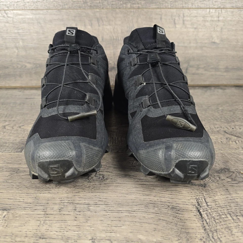 Salomon Speedcross 5 Trail Running Shoes Women’s Size 9 Black - Image 3 of 4