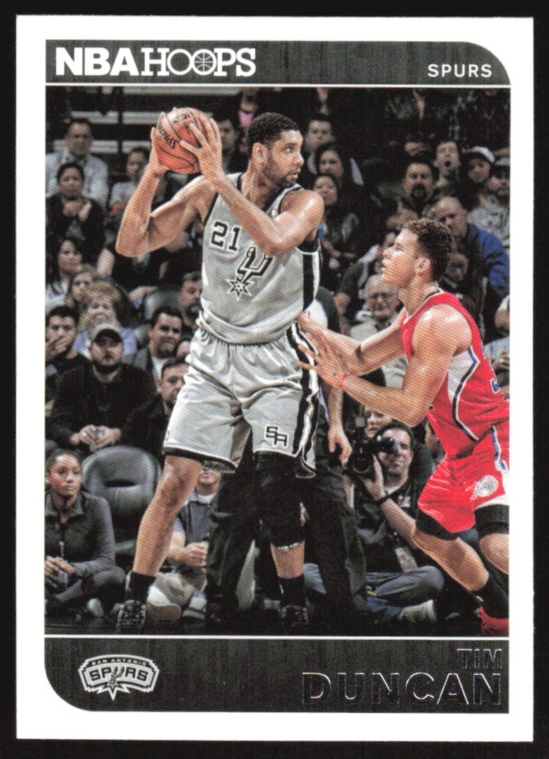 2014-15 NBA Hoops Tim Duncan #58 San Antonio Spurs