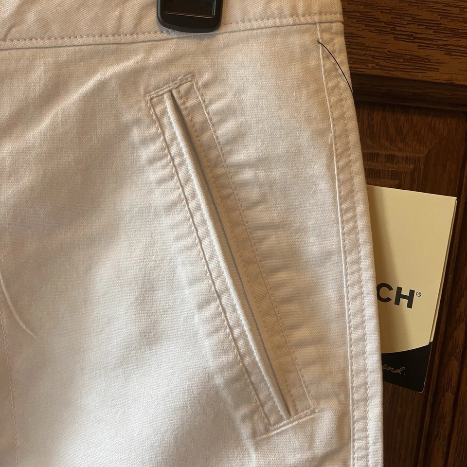 Woolrich Women’s Vintage Montevallo Bermuda Shorts White Size 14 New with Tags - Image 3 of 4