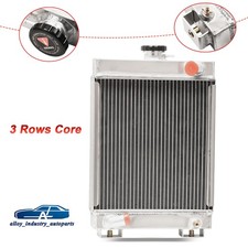 Upgrade 3 Rows Aluminum Radiator for Yanmar YM2200 YM2700 124550-44500 ALLOY