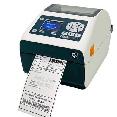 Zebra ZD620 Direkt Thermo Etiketten Drucker LCD Ethernet USB Bluetooth Nein Teil