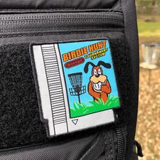 Disc Golf Pins Birdie Hunt - Hook N Loop Patch