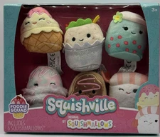 Squishville Original By Squishmallows Foodie Squad ~ FAST SHIPPING ~ NEW