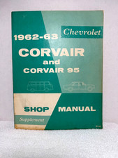 196263 Chevrolet Corvair Corvair 95 Shop Manual Supplement Automobile Repair