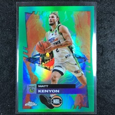 2024-25 Topps Chrome NBL MATT KENYON Base Green 68/99 #77