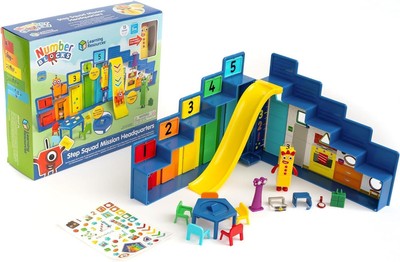 Learning Resources Numberblocks Step Squad Mission Hauptquartier Deluxe Spielset