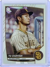 2023 Topps Big League Yu Darvish San Diego Padres Uncommon Rainbow Foil #243