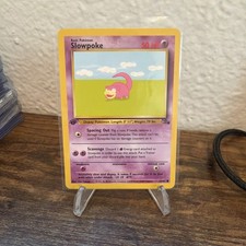 Pokémon TCG Slowpoke 1st Edition Common Card Fossil, 55/62, Regular on eBay