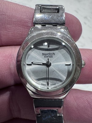 Swatch Irony Watch Stainless Steel swiss made AG2004 SR726SW Needs