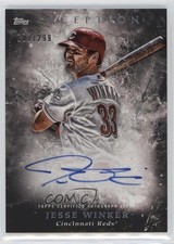 2018 Topps Inception Rookie and Emerging Stars 3/299 Jesse Winker Auto 0x30
