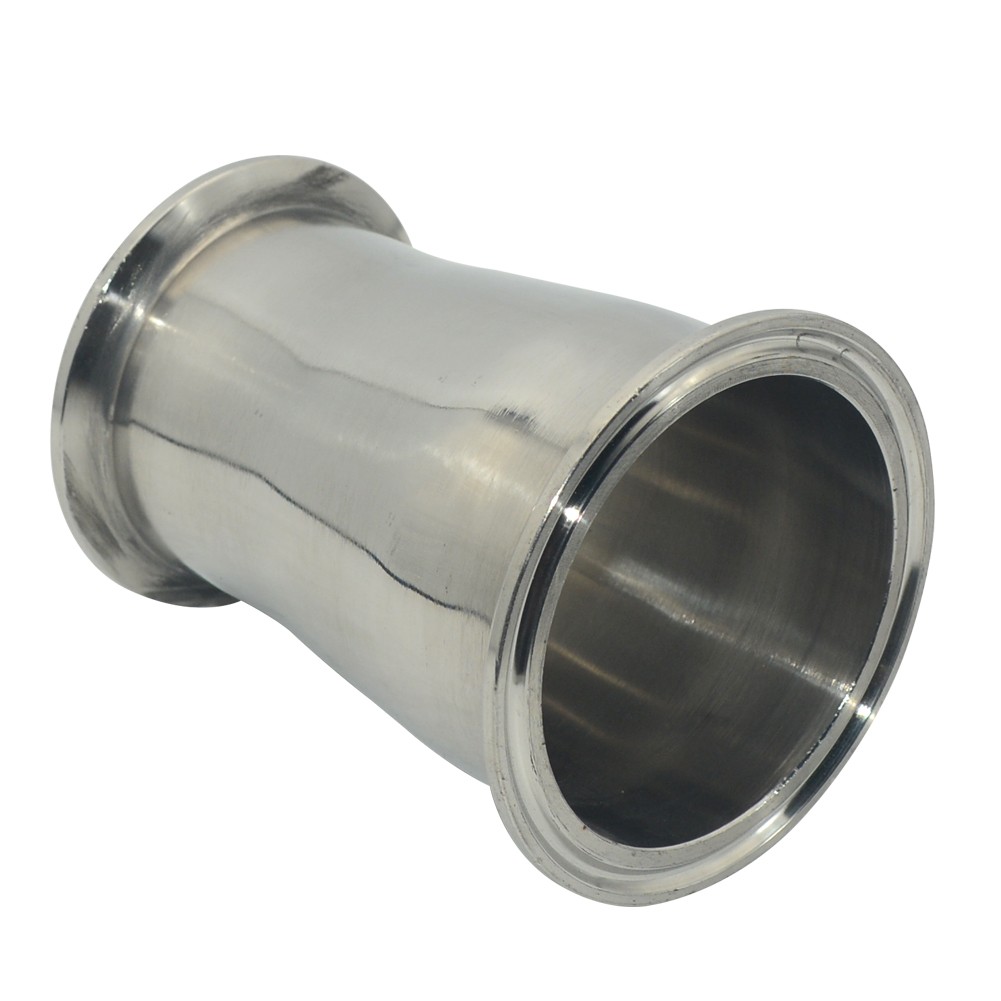 3 in to 2 inch Sanitary Pipe Reducer Tri Clamp Ferrule End Stainless Steel 316