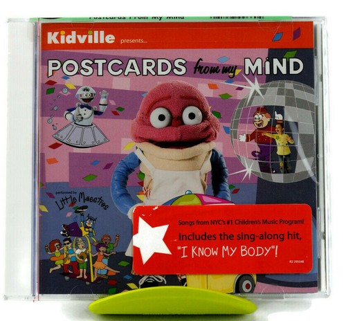 Kidville Childrens CD Little Maestros Perform Postcards From My Mind 2008 Sealed - 第 1/12 張圖片